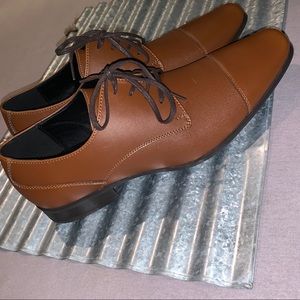 Calvin Klein Bram Diamond Leather oxfords